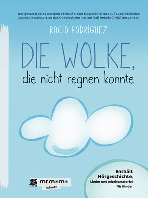cover image of Die Wolke, die nicht regnen konnte